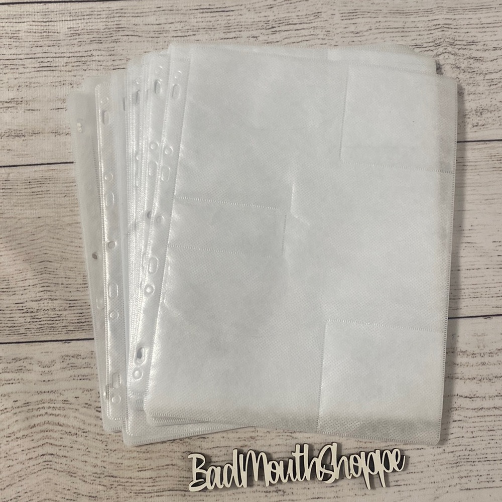 *Innovera Two-Sided CD/DVD Pages for 3 & 4 Ring Binders